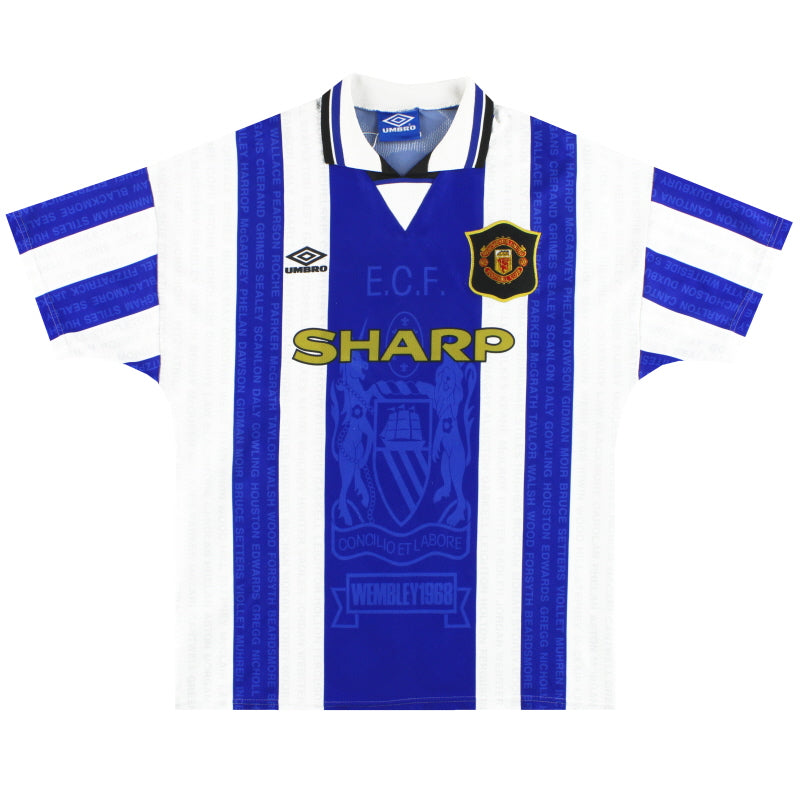 1994-96 Manchester United Umbro Tercera Camiseta Y
