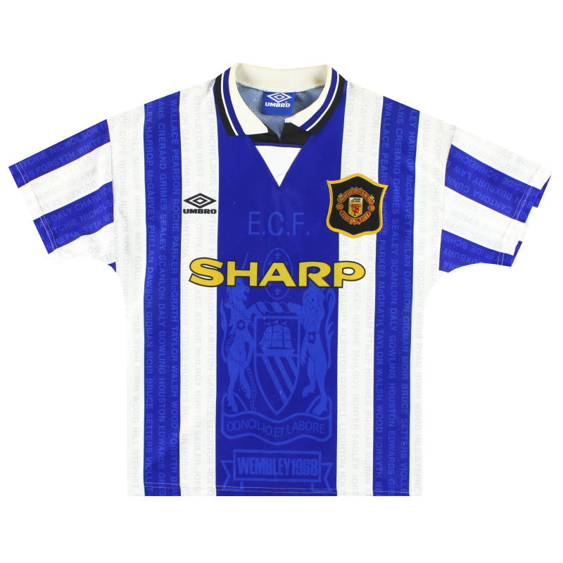 Camiseta suplente Umbro del Manchester United 1994-96 L