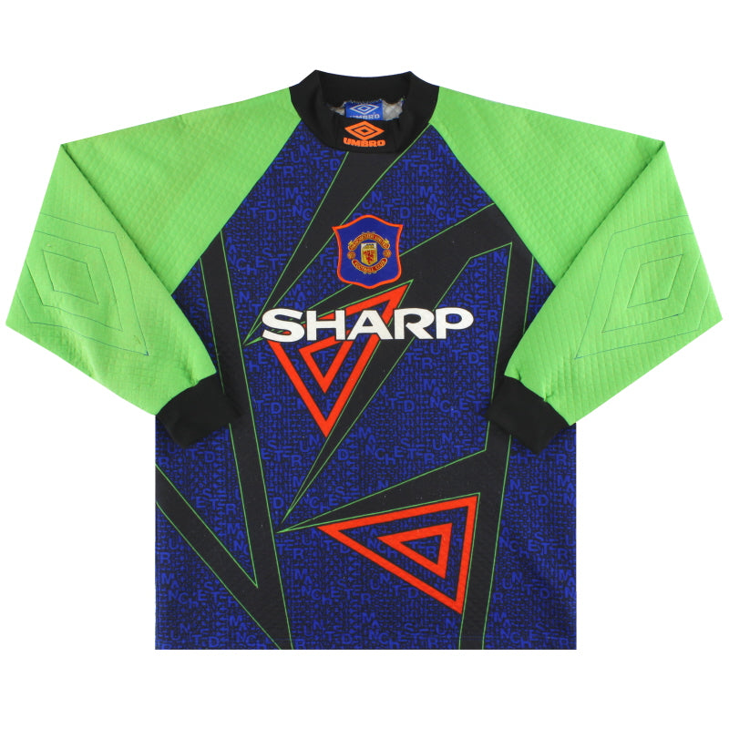 Camiseta de portero del Manchester United Umbro 1994-96 M