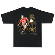 1994-96 Manchester United Umbro Camiseta Gráfica Sharpe #5 XL