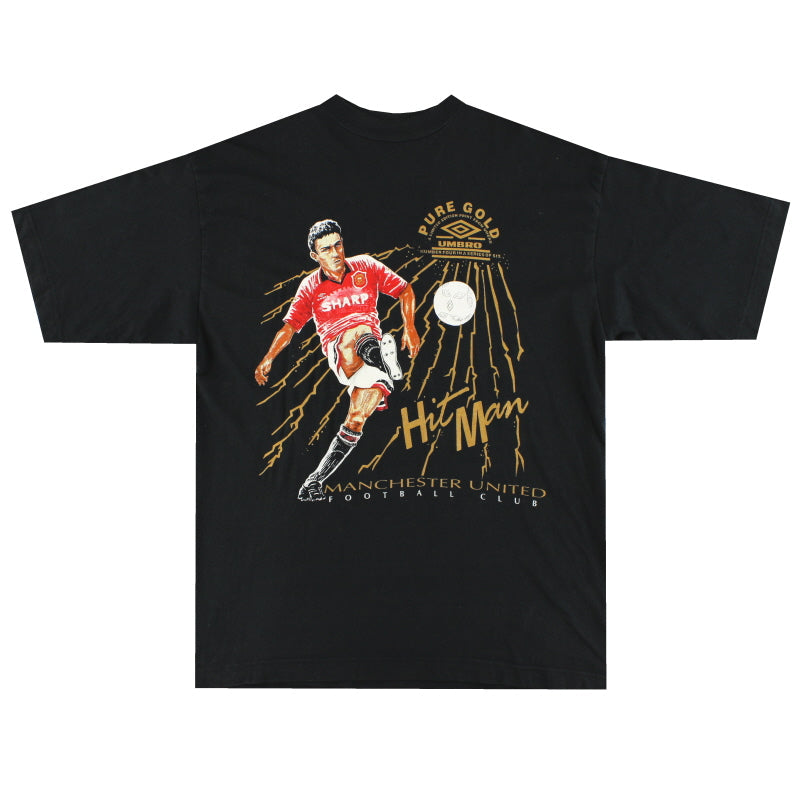 1994-96 Manchester United Umbro Camiseta Gráfica Sharpe #5 XL