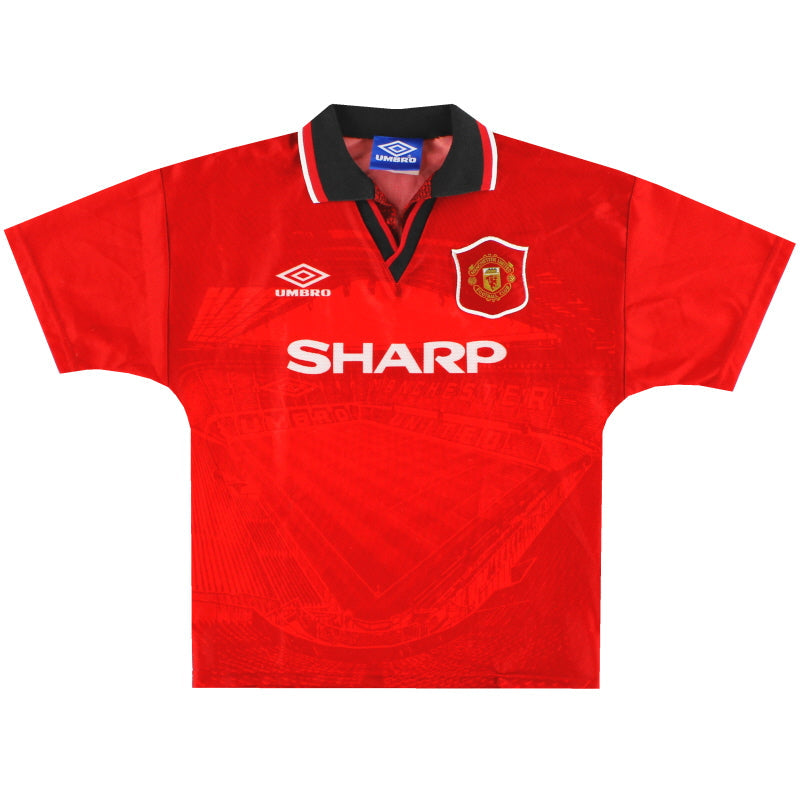 Camiseta de local Umbro del Manchester United 1994-96 XL
