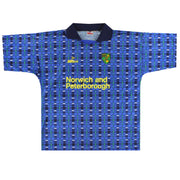 Camiseta visitante Mitre del Norwich City 1994-96 M