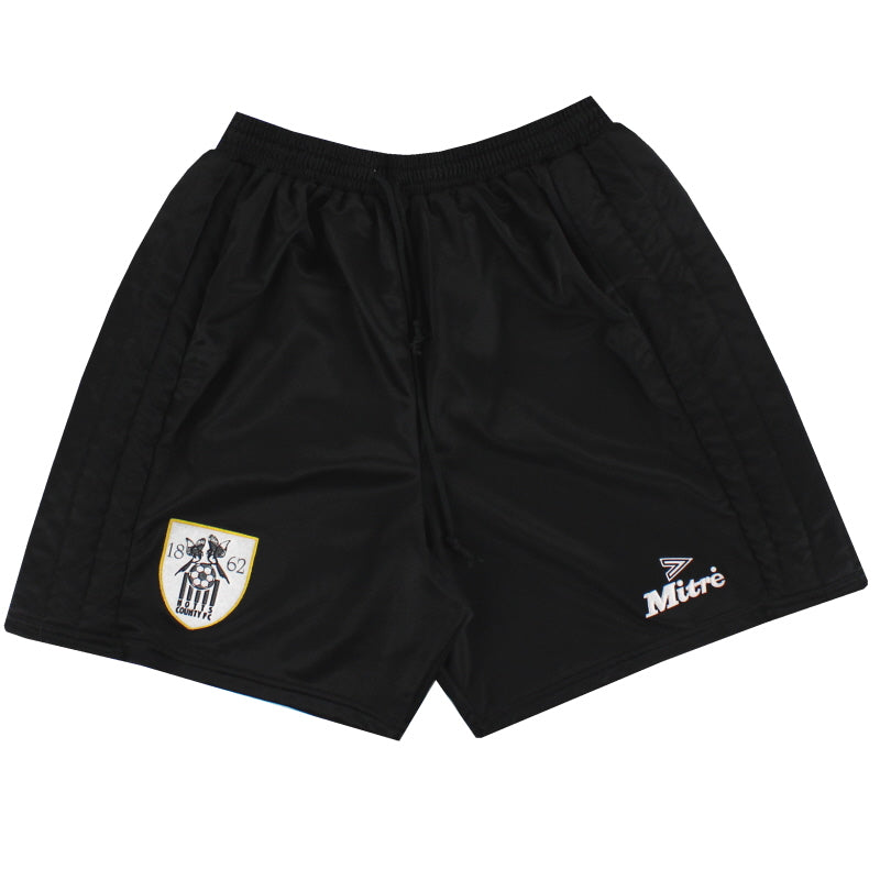 1994-96 Notts County Mitre Pantalones cortos de portero L
