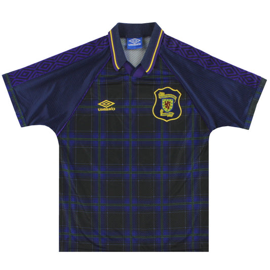 1994-96 Scotland Umbro Home Shirt M