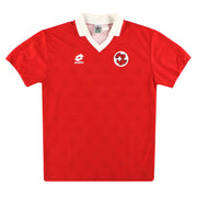 Camiseta de casa "firmada" del Lotto de Suiza 1994-96 XS