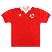 1994-96 Suiza Lotería Camiseta de local de partido #15 XL