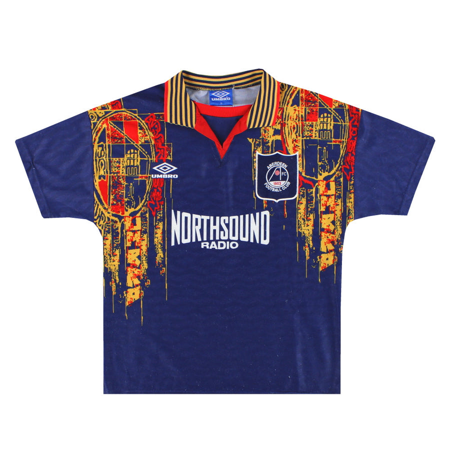 Camiseta Umbro Visitante Aberdeen 1994-96 M