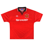 Camiseta de local Umbro del Manchester United 1994-96 L