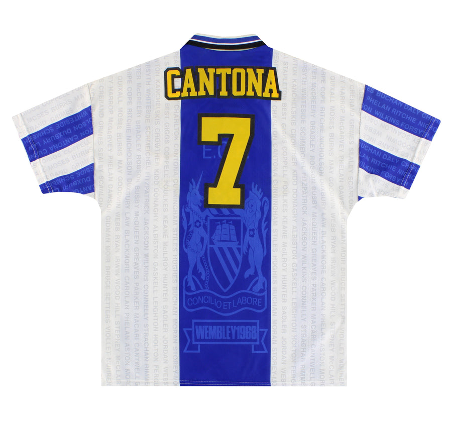 1994-96 Manchester United Umbro Third Shirt Cantona #7 M