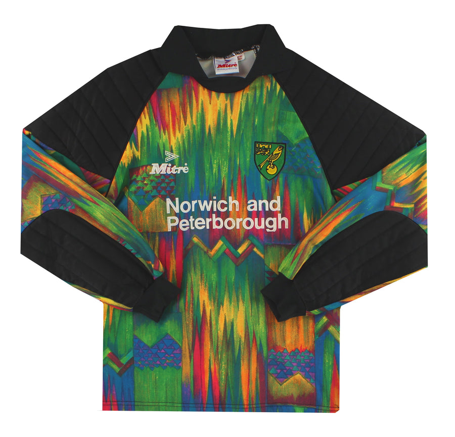 1994-96 Norwich City Mitre Goalkeeper Shirt Y