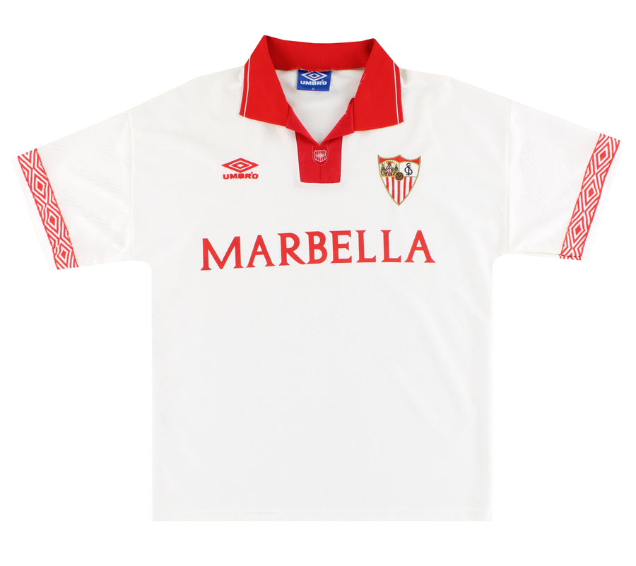 1994-96 Sevilla Umbro Home Shirt *Mint* M