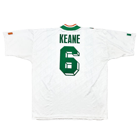 1994 Ireland Keane #6 Away Shirt (XL) Adidas