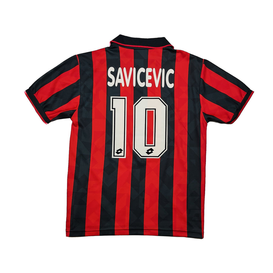Camiseta de casa AC Milan Savicevic #10 (M) Lotto 1994/95
