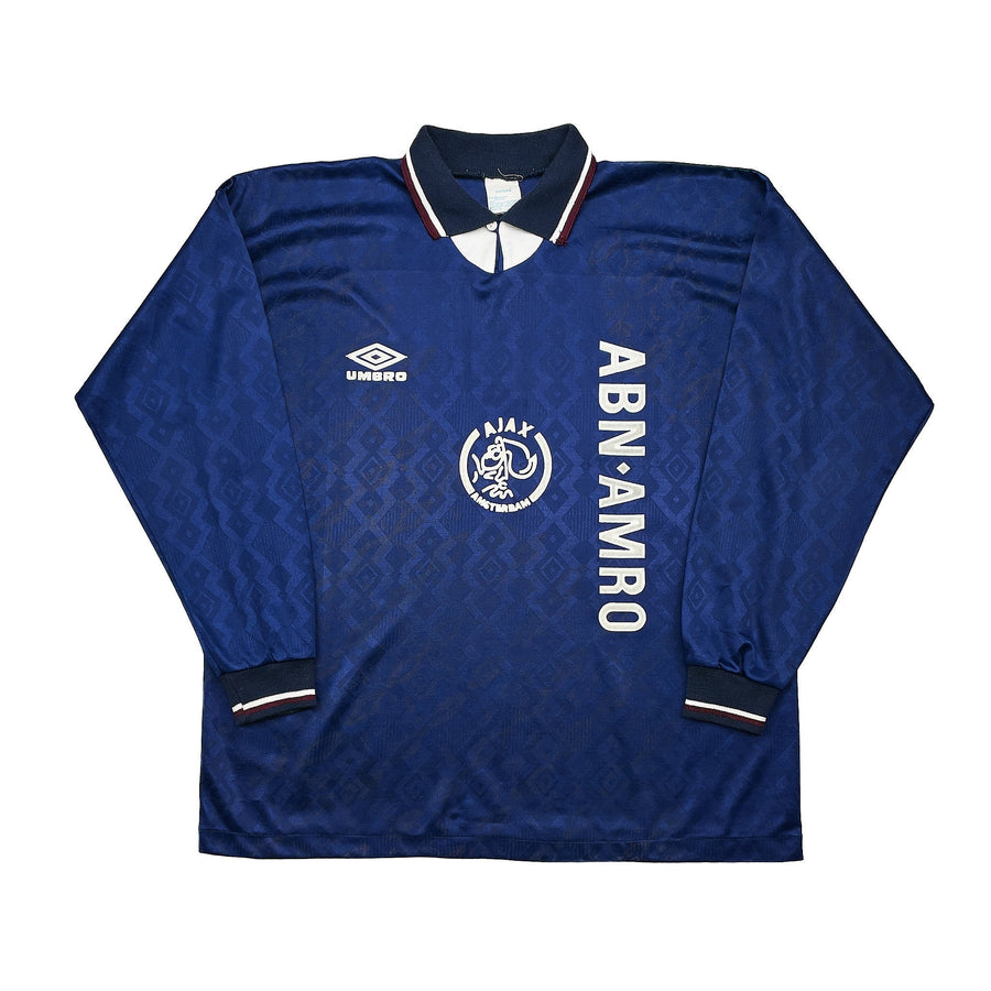 Camiseta de la segunda equipación Ajax *Prototipo* (manga larga) 1994/95 (L) Umbro