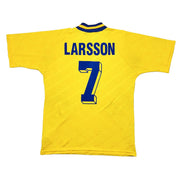 Camiseta de local 1994/95 Suecia Larsson #7 (M) Adidas