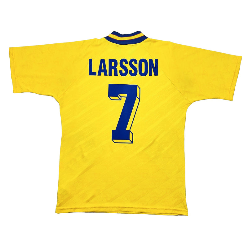 1994/95 Sweden Larsson #7 Home Shirt (M) Adidas