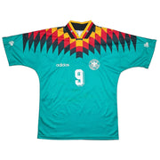 1994/96 Alemania Riedle #9 Camiseta Visitante (M) Adidas