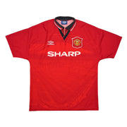 Camiseta de local Umbro del Manchester United de 1994/96 Cantona #7 (L)