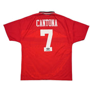 Camiseta de local Umbro del Manchester United de 1994/96 Cantona #7 (L)