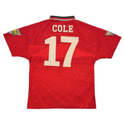1994/96 Manchester United Cole #17 Camiseta Local (J) Umbro