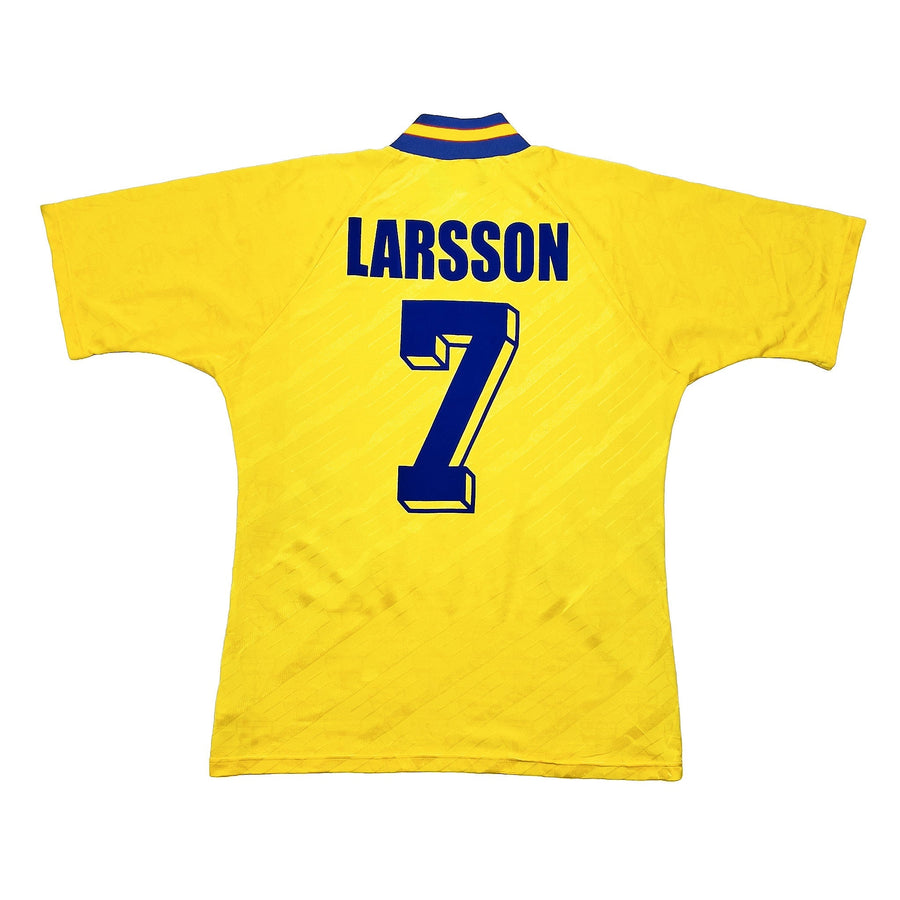 Camiseta de Local Suecia 1994/96 Larsson #7 (M) Adidas