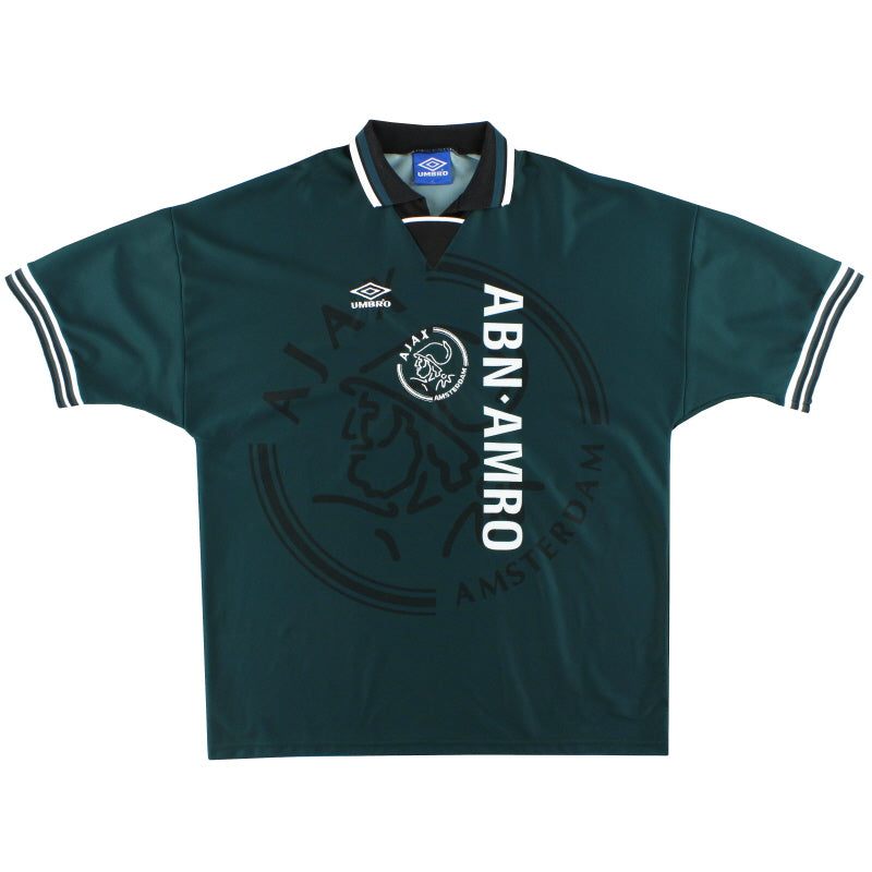 Camiseta de visitante Umbro del Ajax 1995-96 L