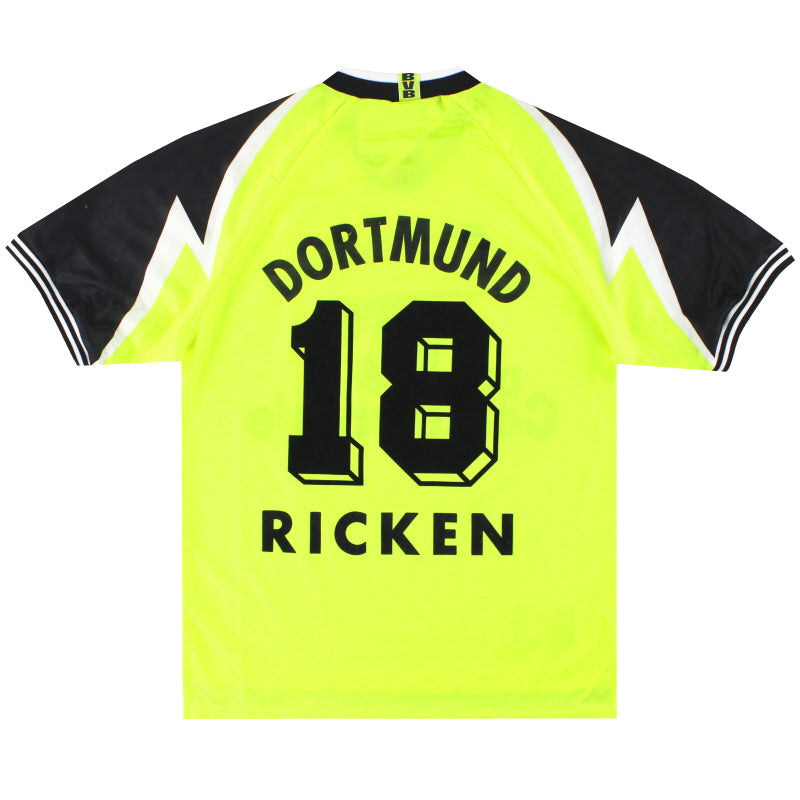 1995-96 Borussia Dortmund Nike Camiseta Local Ricken #18 M