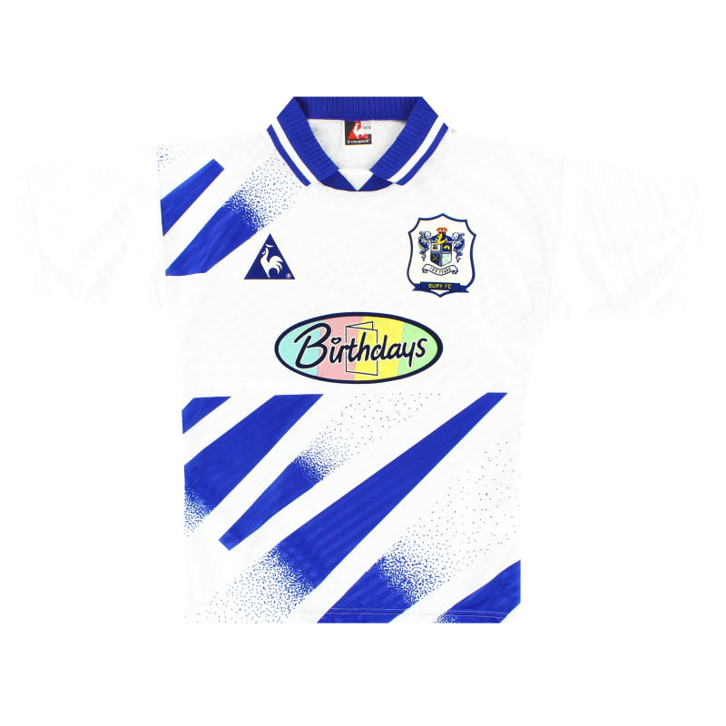 Camiseta de Local Le Coq Sportif del Bury 1995-96 Talla S