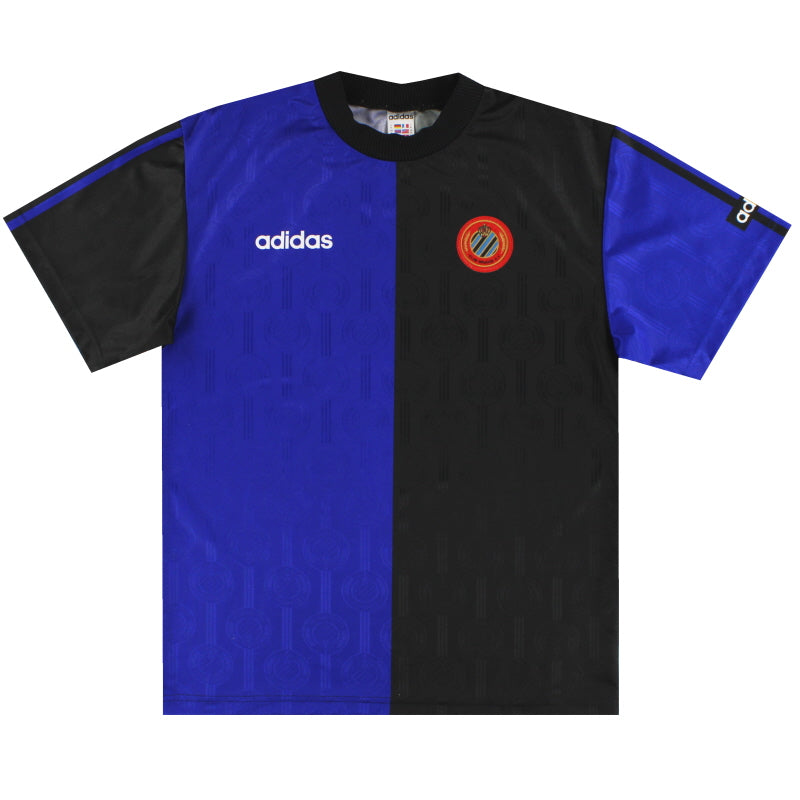 Camiseta de entrenamiento adidas Club Brujas 1995-96 *Impecable* M