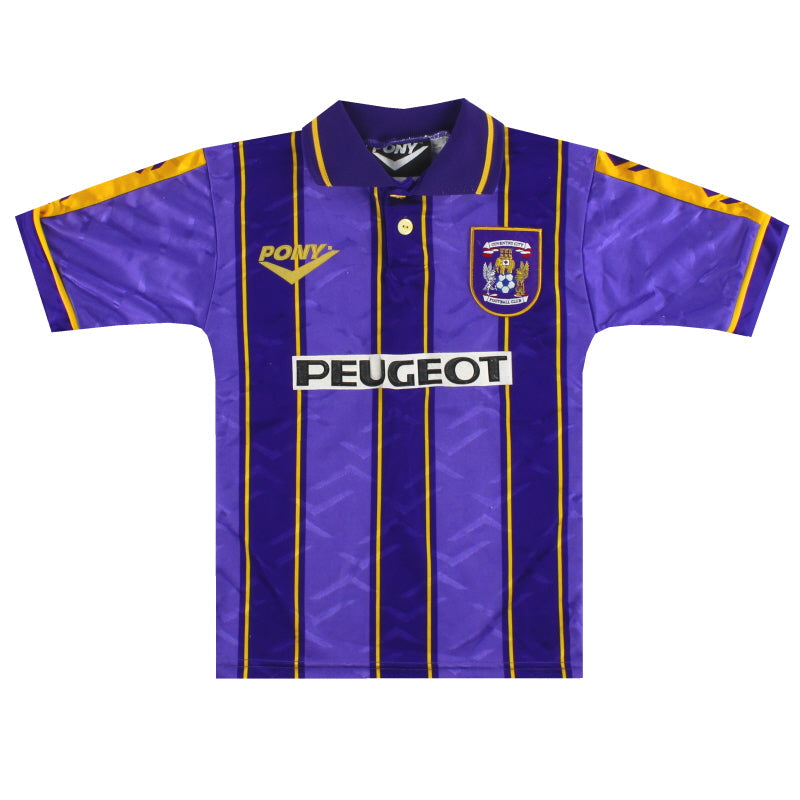 1995-96 Coventry City Pony Away Shirt M.Boys - Classic Football Kit