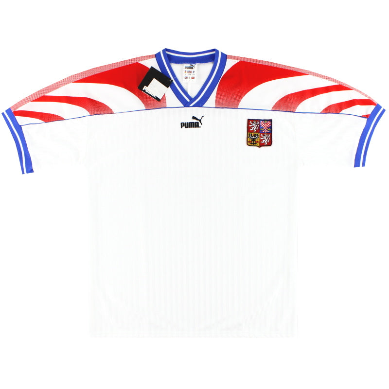 Camiseta Puma de visitante de la República Checa 1995-96 *con etiquetas* L