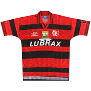Camiseta Umbro Centenario Local del Flamengo 1995-96 Talla L