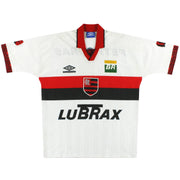 1995-96 Flamengo Umbro Centenario Camiseta Visitante XL
