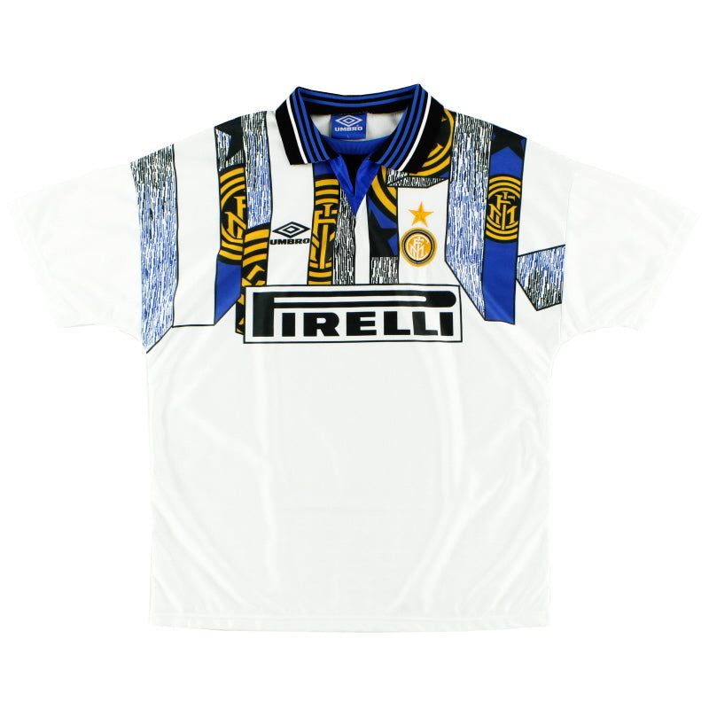 1995-96 Inter de Milán Umbro Tercera Camiseta M