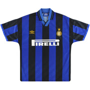 Camiseta de Local Umbro del Inter de Milán 1995-96 M