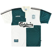 1995-96 Liverpool adidas Camiseta Visitante L