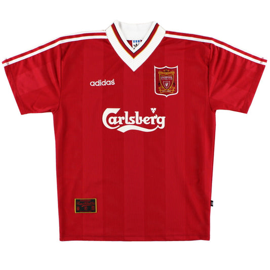 1995-96 Liverpool adidas Home Shirt *Mint* S