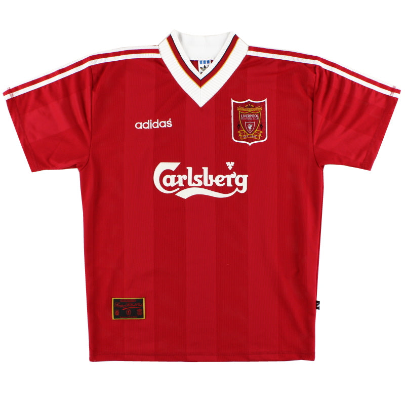 Camiseta de local del Liverpool adidas 1995-96 XL
