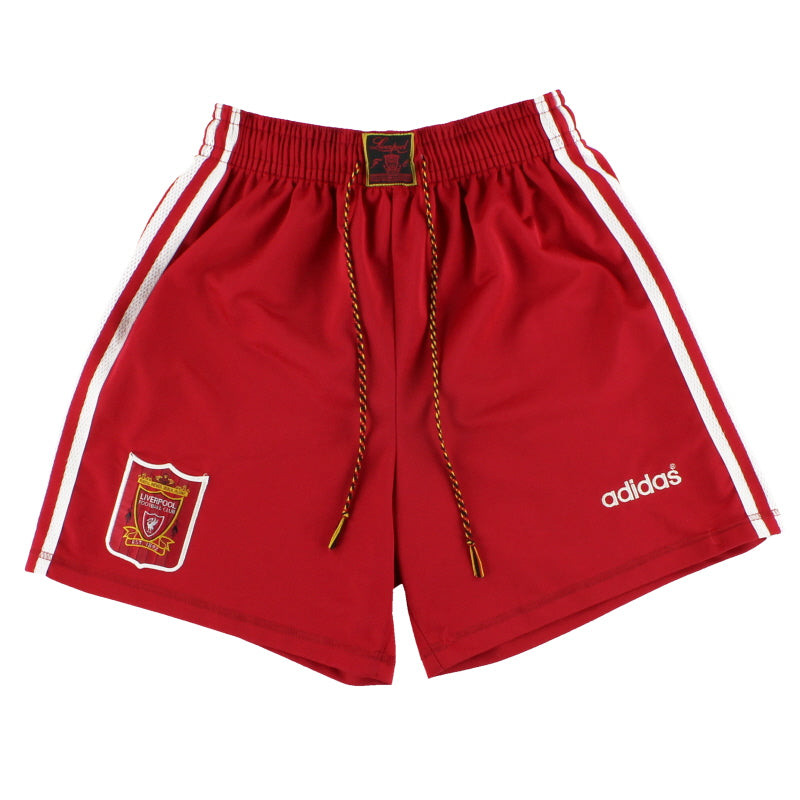 1995-96 Liverpool adidas Pantalones Cortos Local Talla S
