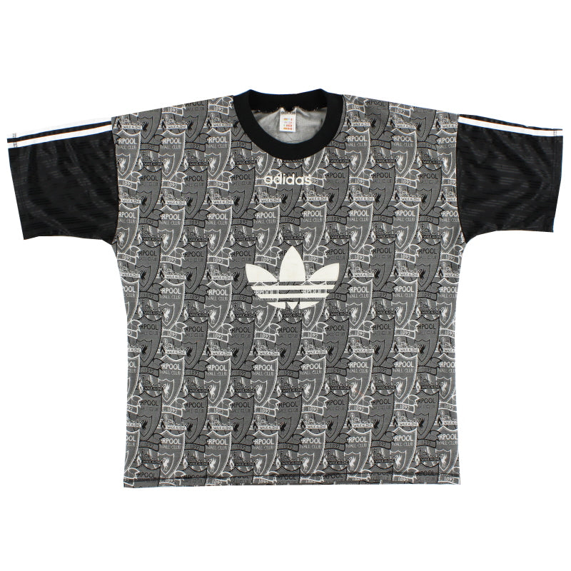 Camiseta de entrenamiento Liverpool adidas 1995-96 Talla S