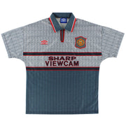 Camiseta de Visitante Umbro del Manchester United 1995-96 XL