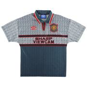 Camiseta de visitante Umbro del Manchester United 1995-96 Y