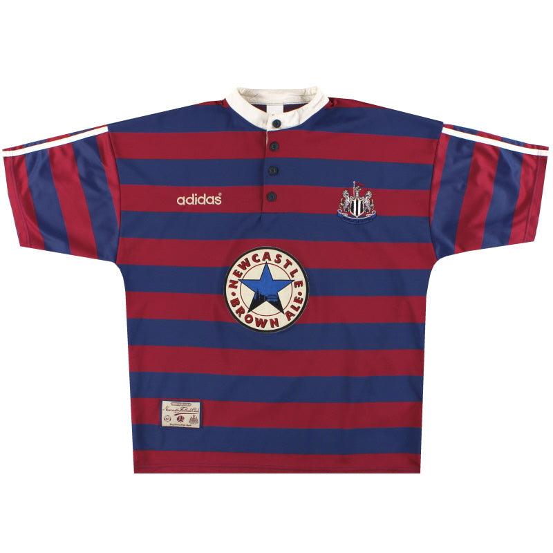 Camiseta Visitante Newcastle adidas 1995-96 Talla S