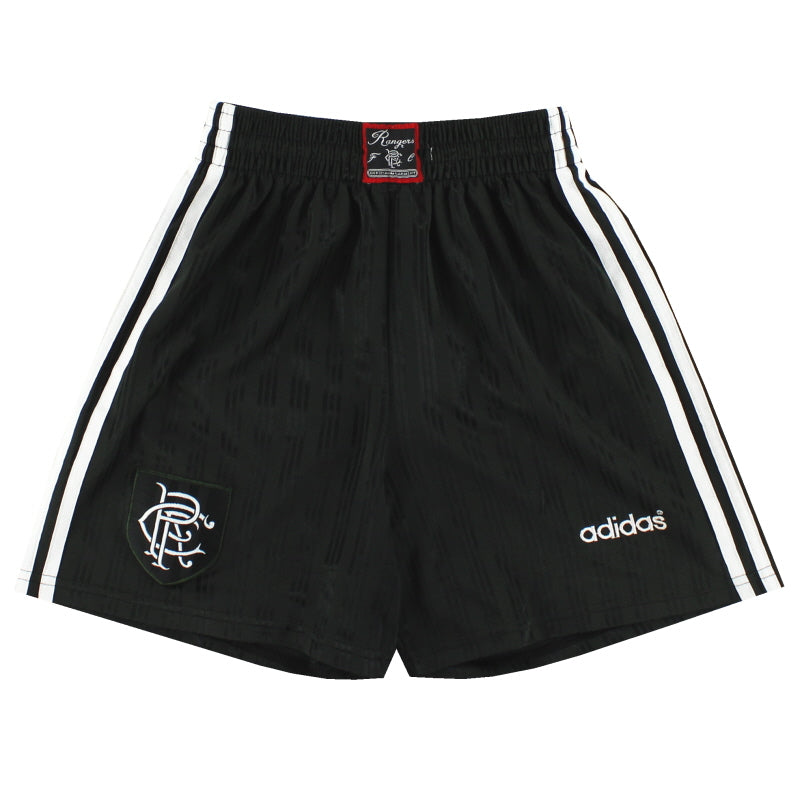 1995-96 Rangers adidas Pantalones Cortos de Visitante Talla S