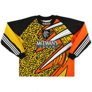 Camiseta de portero Adidas de los Rangers 1995-96 Talla XXL