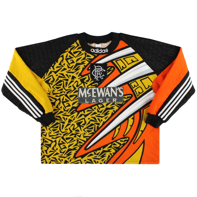 Camiseta de portero Adidas de los Rangers 1995-96 Talla XXL