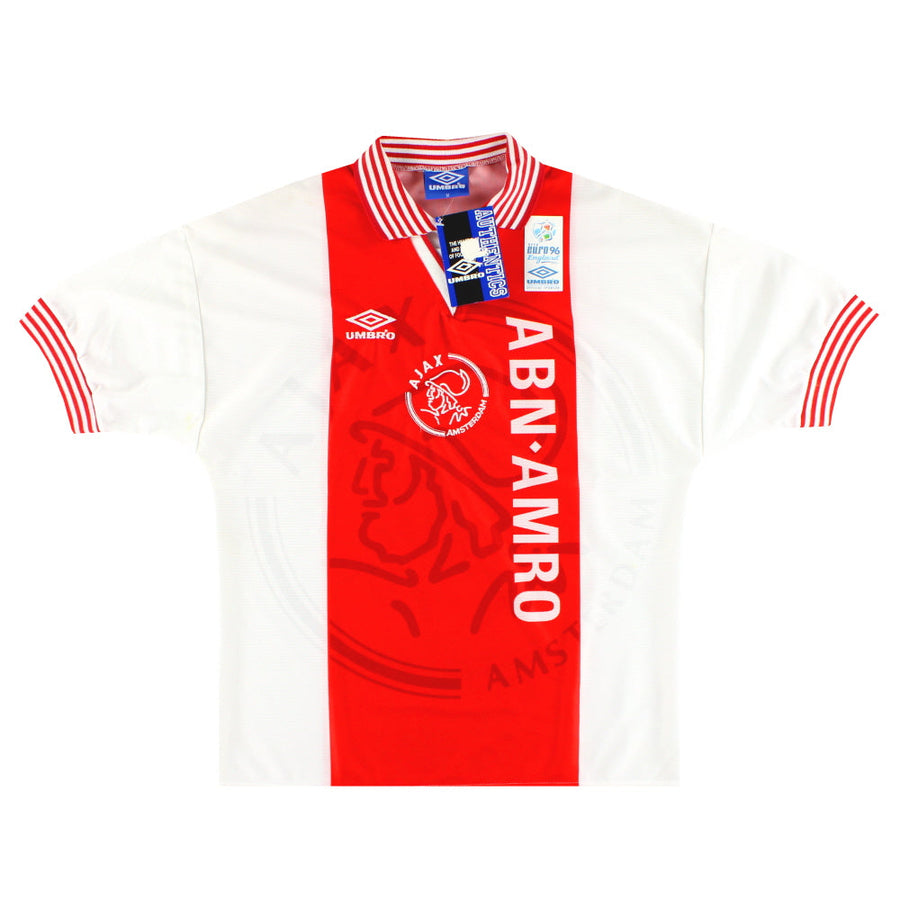 1995-96 Ajax Umbro Home Shirt *w/tags* M - Classic Football Kit