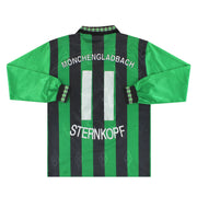 Camiseta de visitante del Borussia Mönchengladbach 1995-96 Sternkopf #11 Manga Larga