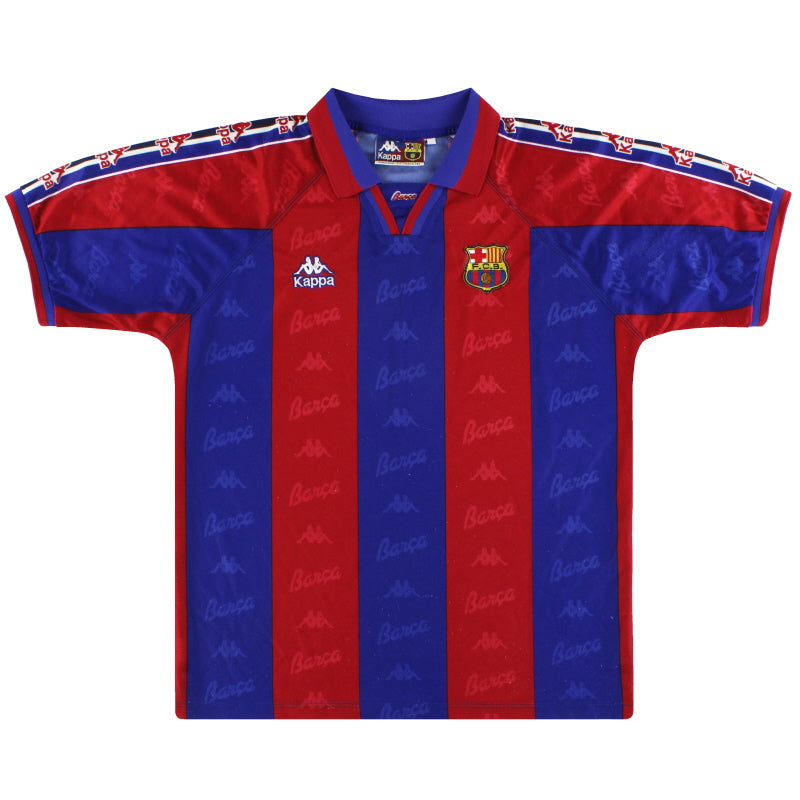 Camiseta Kappa de local del Barcelona 1995-97 Talla S